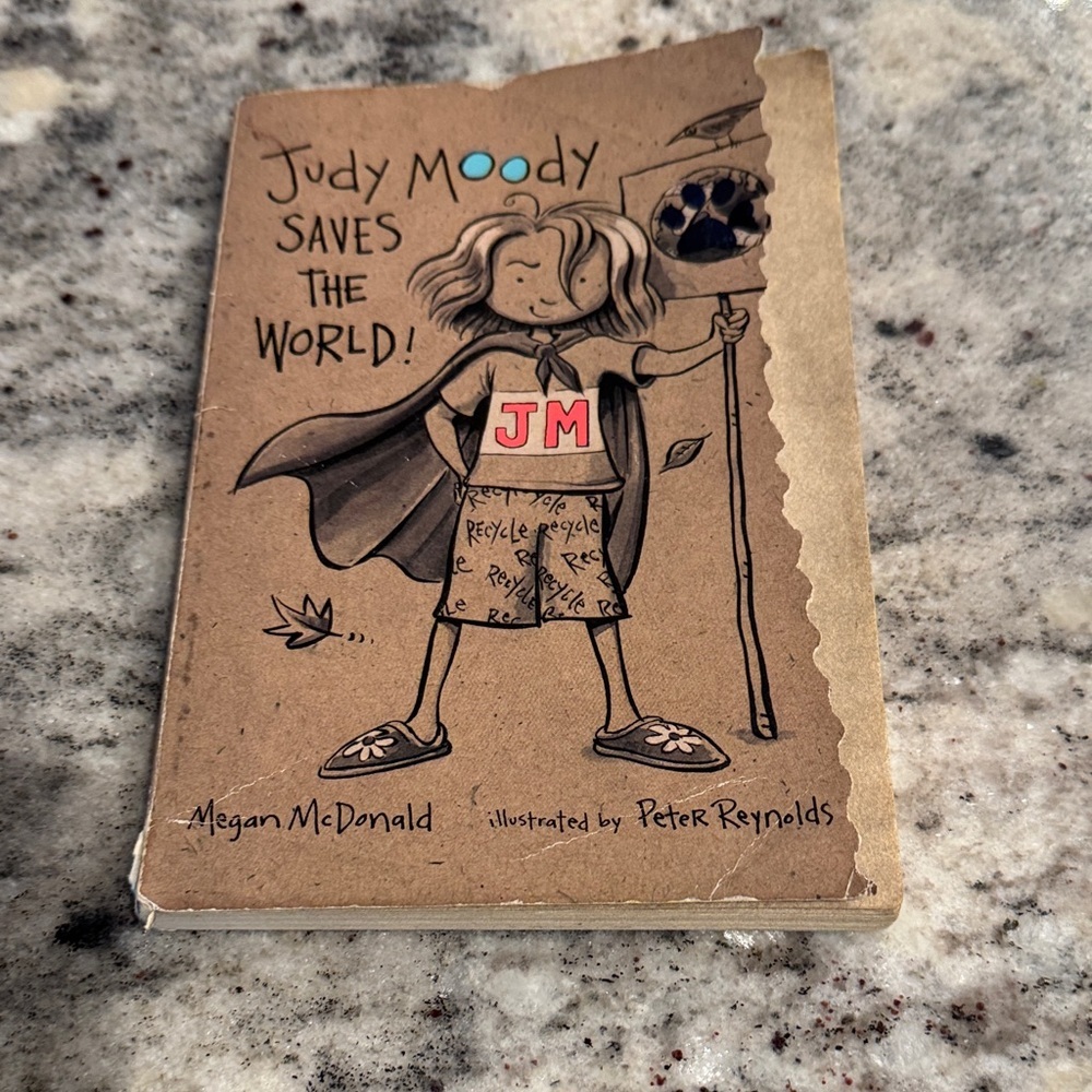 Judy Moody Saves the World Book